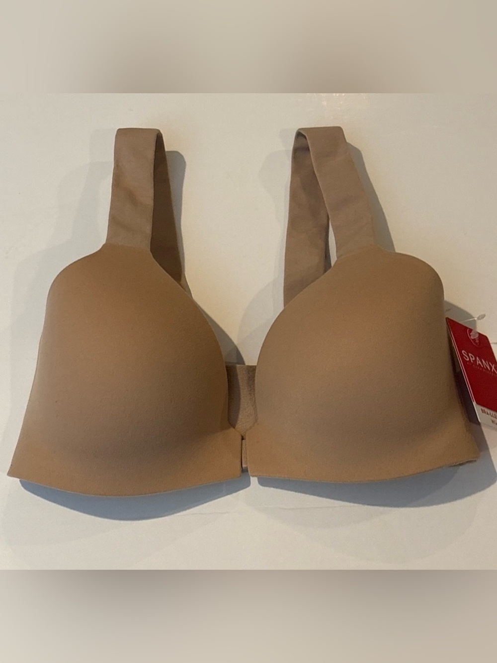 SPANX SPANXsmooth Bra-llelujah! Lightly Lined Wireless Bra Nude 2.0 Size 30C NEW